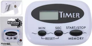 Magnetic Digital Kitchen Timer with Stand Egg Timer Cooking Timer Fridge Magnet - Picture 1 of 1