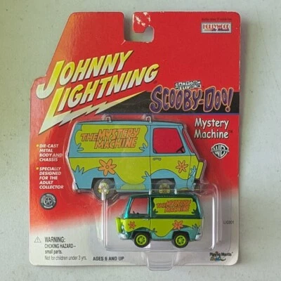 Johnny Lightning Scooby Doo Mystery Machine Green Metallic Chrome Diecast 1/64 - Image 1 of 2