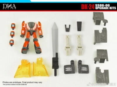 DNA Dk-24 Upgrade Kit for Transforms Studio Series 86-06 Grimlock & Wheelie - Image 1 of 4
