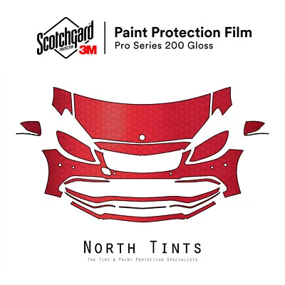 Sujetador transparente protección pintura precortada PPF Mercedes Benz C63 2016-2018 serie 3M PRO Foto 1 de 4