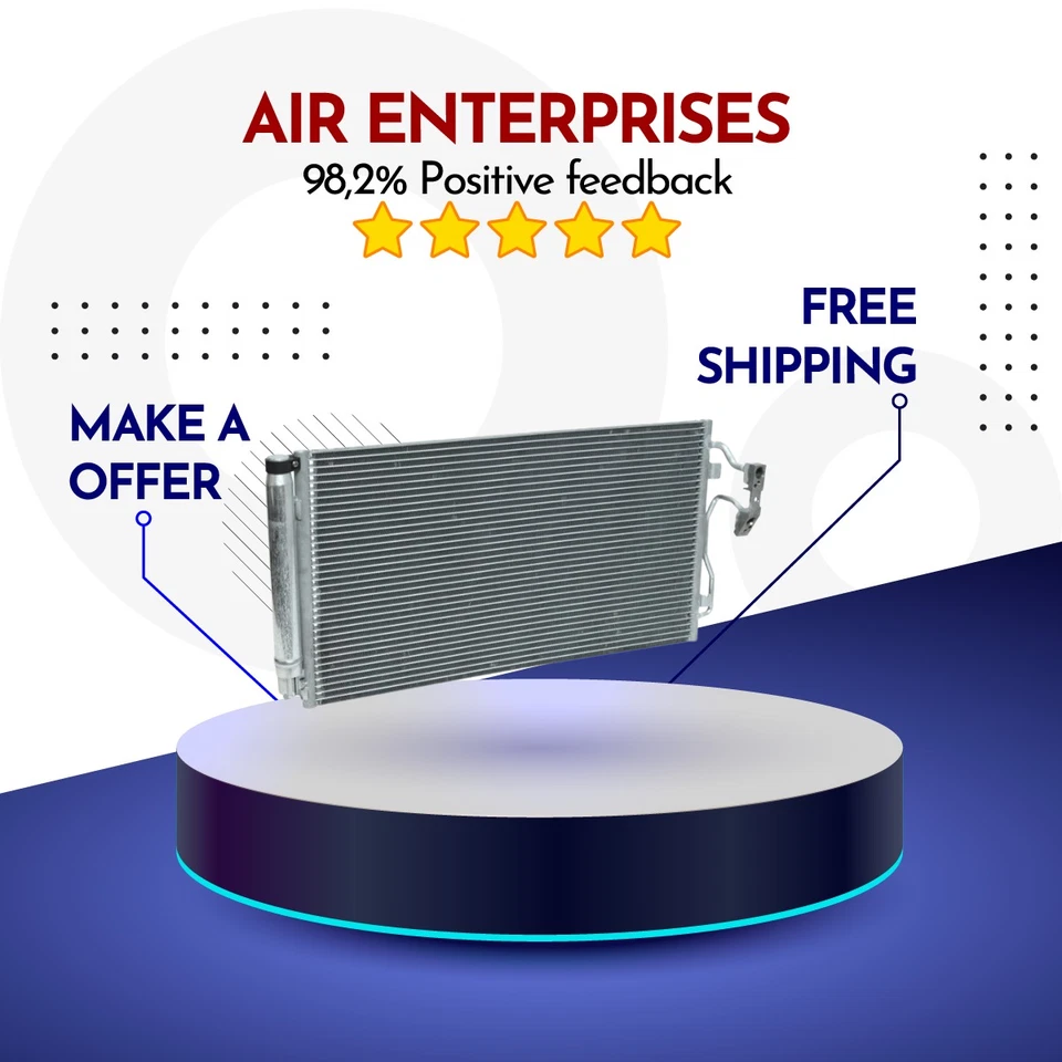 Condensador de aire acondicionado compatible con BMW 320I- CN 2014 4226PFC Foto 1 de 1