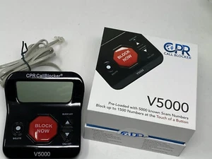 Call Blocker - Block All Robocalls - Landline - Political - Scam Calls CPR V5000 - Zdjęcie 1 z 5