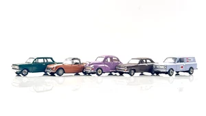 OXFORD DIECAST/EQUIVALENT 1/76 SCALE - 5 X ASSORTED PASSENGER VEHICLES - UB - Picture 1 of 1