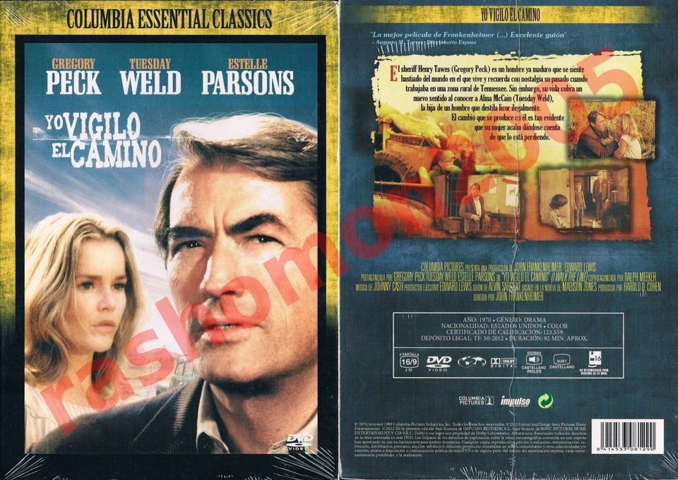 DVD R2 I WALK THE LINE Gregory Peck Tuesday Weld John Frankenheimer Region 2 NEW - Image 1 of 1