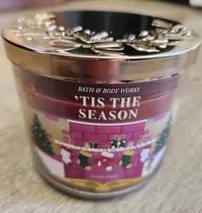 Bath and Body Works Tis The Season Duftkerze 3-Docht - Bild 1 von 2