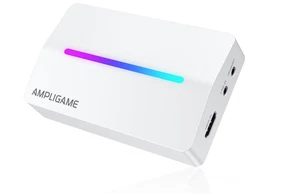 White FIFINE AmpliGame V3 4K Video Capture Card–USB HDMI Game Streaming Recorder - Picture 1 of 7