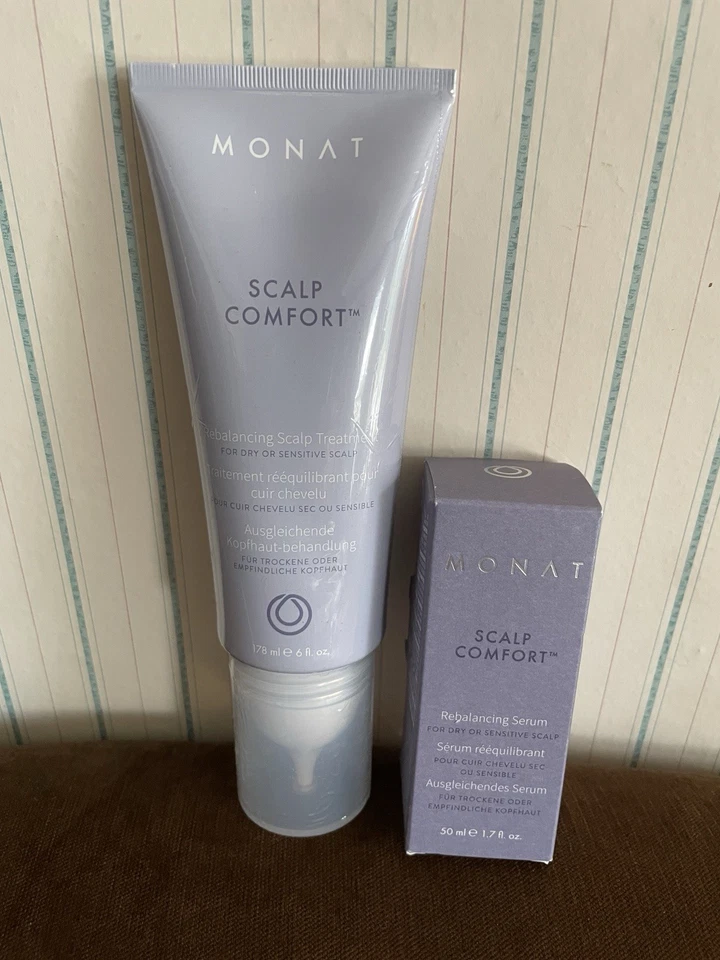 Monat Scalp Comfort Rebalancing Treatment 6 oz & Rebalancing Serum 1.7 oz - NEW! - Image 1 of 1