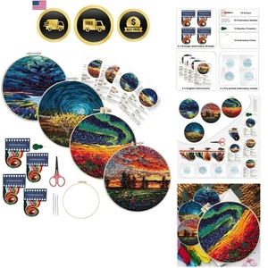 Embroidery Starter Kit - Picture 1 of 10