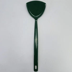 Vintage Copco Wok Spatola Pala Tornio Pinna Verde Melamina 14" - Foto 1 di 6