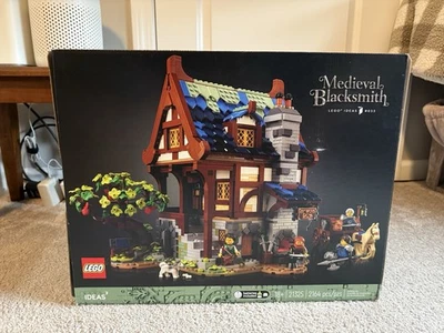 Lego Ideas Blacksmith 21325 - Used - Complete Set W/Box/Instructions/Minifigs - Image 1 of 4