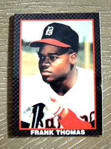Frank Thomas 1991 Broder Black Maschendrahtzaunumrandung #NNO White Sox HOF - Bild 1 von 2