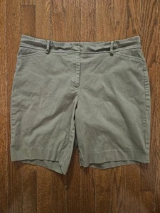 Talbots pantaloncino chino donna il perfetto corto kaki taglia 14 - Foto 1 di 5