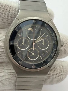 IWC Mondphase von Porsche Design. Gehäuse 36mm Titan. Chronograph Quarz - Bild 1 von 16