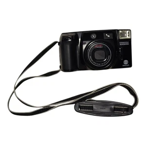 VTG Minolta Freedom Zoom 90 AF 35mm Point & Shoot Film Camera Untested Black - Picture 1 of 10