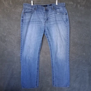 BKE Jeans Mens Size 38x32 Blue Tyler Straight Light Wash Mid Rise Cotton Denim  - Picture 1 of 16