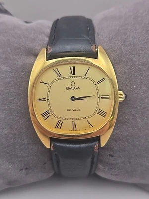 Reloj Omega Deville 31 mm esfera dorada suizo cuerda manual Cal 625 para hombre 111.0132 Foto 1 de 4