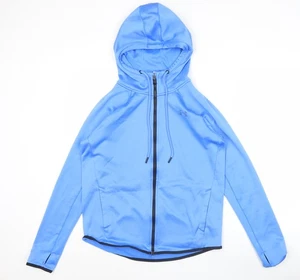 Under Armour Men's Blue Full Zip Hoodie ColdGear Size S Polyester - Picture 1 of 12