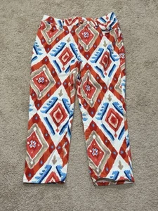 Chico's Platinum Damen Hose/Jeans Gr. 1,5 Mehrfarbig Print Crop Stretch Taschen - Bild 1 von 13