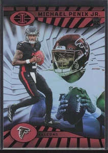 2024 Panini Illusions #4 Michael Penix Jr. venta al por menor Atlanta Falcons novato radiocontrol - Imagen 1 de 2