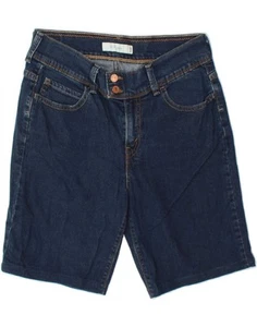 Pantaloncini LEVI'S donna 515 denim US 6 Medium W28 blu navy cotone AM10 - Foto 1 di 3