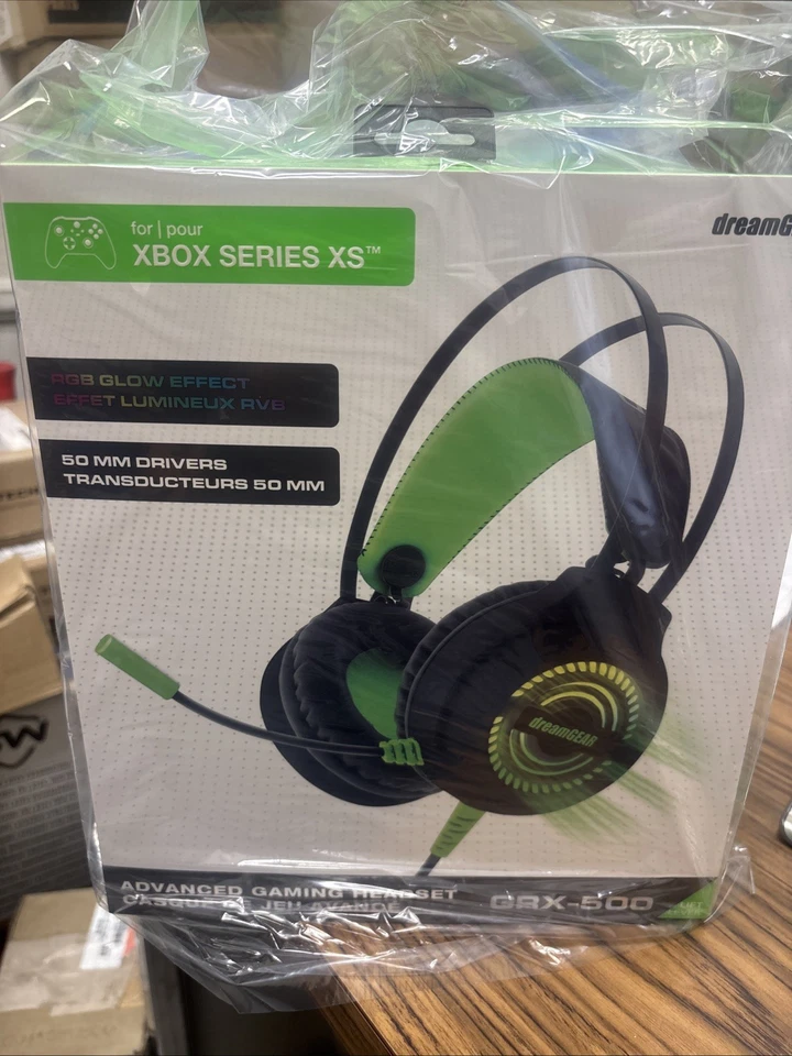 dreamGEAR GRX-500 Gaming LED RGB Headset Xbox Series Xs - Image 1 of 1