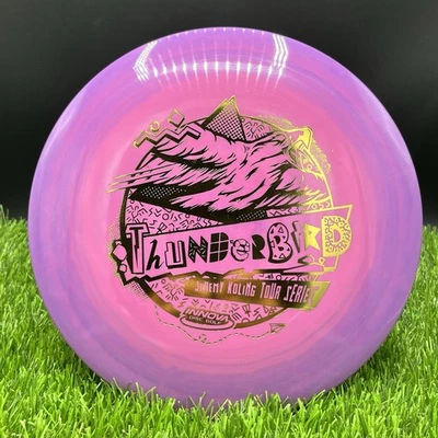 Innova Big Jerm Halo Thunderbird Tour Series 2021 Swirly Purple. Gold Stamp  - Image 1 of 3