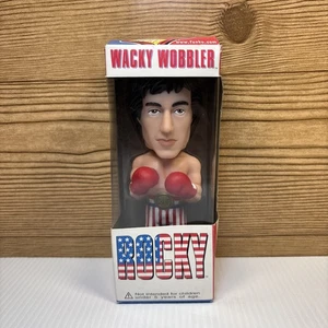 2002 Funko Wacky Wobbler Rocky Sylvester Stallone Wackelkopf in Box - Bild 1 von 6