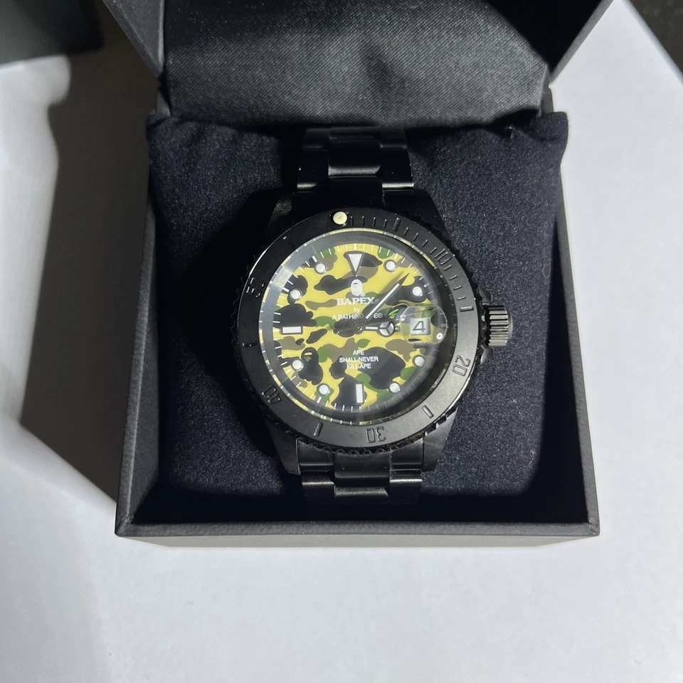 bape lst camuflaje TIPO 1 bapex amarillo Foto 1 de 4