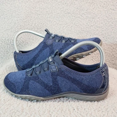 Zapatillas deportivas Skechers Breathe Easy sin cordones tejidas espuma viscoelástica refrigerada por aire talla 7 Foto 1 de 4