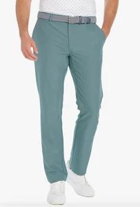 Greg Norman ML75 Luxus Performance klassische Herrenhose GRÖSSE 34 X 34 FARBE GRÜN - Bild 1 von 5