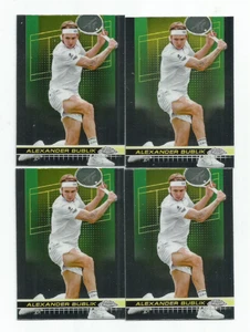 ALEXANDER BUBLIK 2024 TOPPS CHROME TENNIS LOT OF FOUR (4) CARDS #22 - Picture 1 of 1