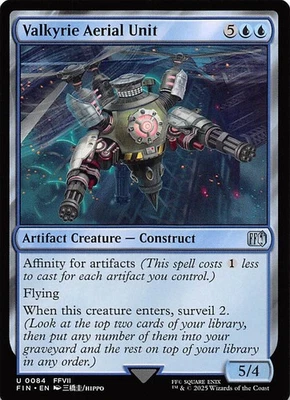 Valkyrie Aerial Unit 84 Final Fantasy Magic the Gathering 004261 - Image 1 of 2