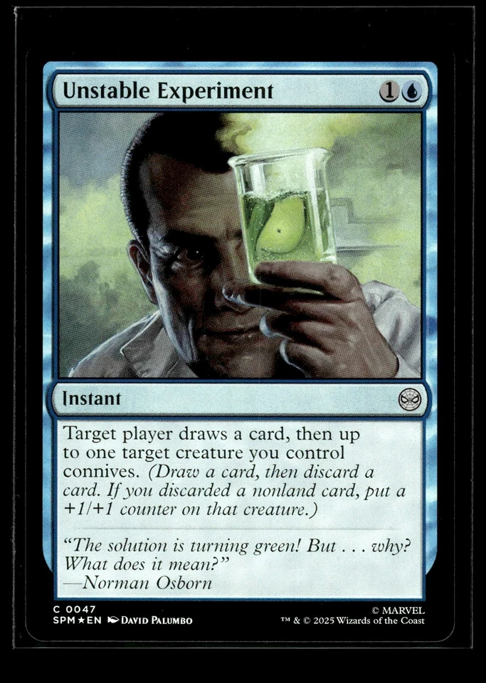 UNSTABLE EXPERIMENT Marvel's Spider-Man FOIL #47 SPM(NM+)(MTG) - Image 1 of 1