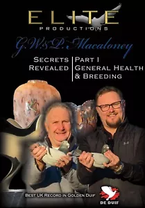 G.W & P. Macaloney – Racing pigeon DVD – Part I General Health & Breeding - Imagen 1 de 2