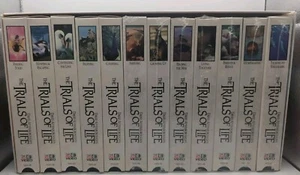 Time Life David Attenborough's The Trials of Life 12 VHS Box Set Complete 1991 - Picture 1 of 3