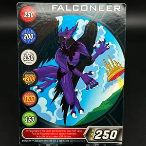 Bakugan FALCONEER - HSP 250 - Tarjeta de puerta de personaje de metal 2006 BA099a-CC-SM-B - Imagen 1 de 7