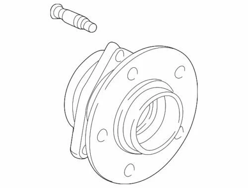 Conjunto de buje Vue genuino GM 2002-2007 Chevrolet Pontiac Saturn Equinox 10359824 Foto 1 de 2