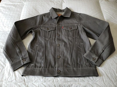 Jaqueta jeans Levi's nova com etiquetas tamanho. L 12/13 anos CINZA NOVO  - Imagem 1 de 4