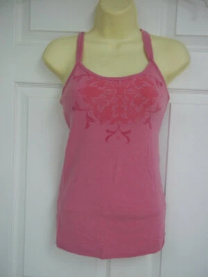 So Sporty Pink Athletic Workout Top Small Bra Shelf - Image 1 of 4