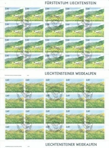 Liechtenstein 1473-74 Weidealpen Miniature Sheet Set MNH - Picture 1 of 1