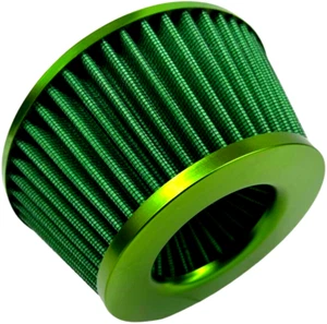 for BMW F90 M5 FRONT MOUNT AIR INTAKE Filter SLIM GREEN - Picture 1 of 5