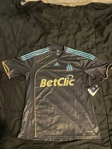 Marsella 2009/10 Tercera Camiseta Kit Auténtica Nueva Con Etiquetas Rara Diferente Patrocinador Talla L - Imagen 1 de 4