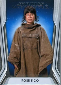 Topps Star Wars Masterwork 2021 azul base paralela 85 rosa garrapata - Imagen 1 de 2