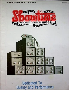 Showtime Video Ventures Catalog Vintage Catalog 24 pages - Imagen 1 de 5