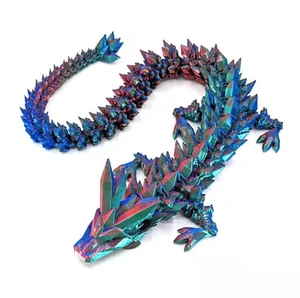 Süße 3d Gedruckte Drachen - Verschiedene Farben - Kristall Drachen Deko - Bild 1 von 7
