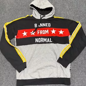 Adidas Sweater Womens Large Pullover Hoodie Rita Ora Banned From Normal - Picture 1 of 14