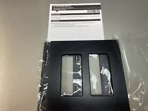 Crestron Textured Black FP-G2-B-T, piastra frontale da parete decora dispositivo a 2 velocità, nuovo - Foto 1 di 1