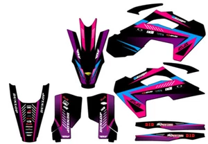 2023-2025 FX SURGE Pink Senge Graphics Kit Compatible with Husqvarna - Picture 1 of 10