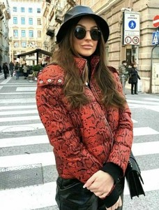 zara snakeskin jacket