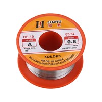 Tin Lead Solder Core Flux Soldering Welding Solder Wire Spool Reel 0.8mm 63 D8B4